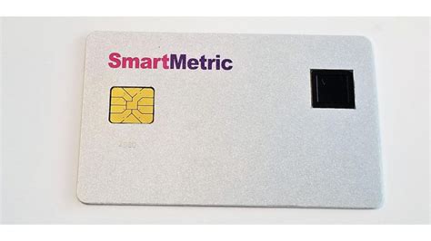 SmartMetric Biometric Fingerprint Activated Credit Card Through I